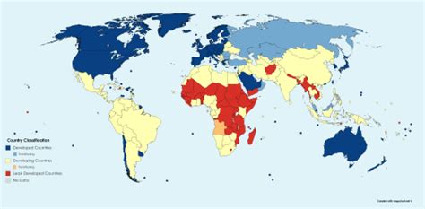 Developed Countries of 2019 | Developing country, Country map, Country