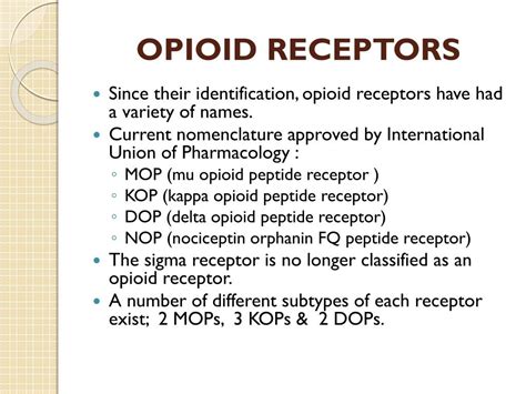 PPT - OPIOIDS PowerPoint Presentation, free download - ID:5980535