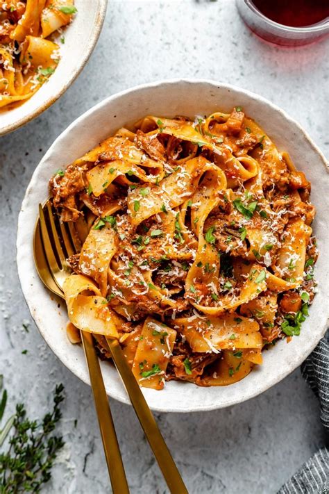 Slowly Braised Lamb Ragu {+ Slow Cooker & Instant Pot Directions}