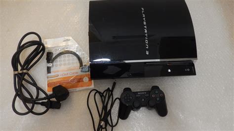 Sony PlayStation 3 60GB PS3 60GB CECHC03 FW 3.55 PS2 & PS1 GAME ...