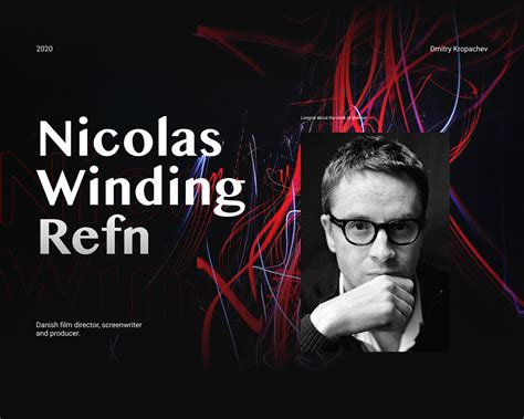 Nicolas Winding Refn Website Concept :: Behance