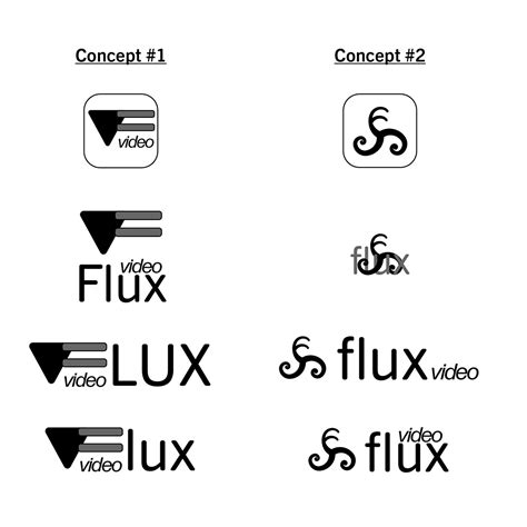 Video Flux App Logo on Behance