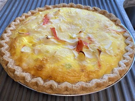 Crab Quiche Recipe