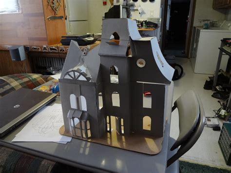 Cardboard Haunted House With Lights. : 8 Steps (with Pictures ...