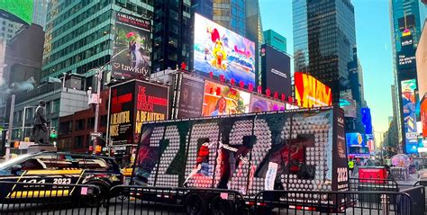 New York's Countdown to 2023 Begins in Times Square