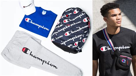 New Champion Shirts Hats Pants and Bags | SportFits.com