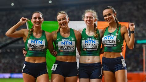 Ireland finish eighth in final of 4x400m relay