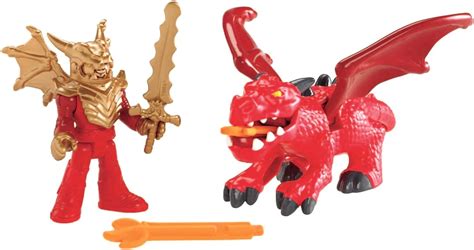 Imaginext Knight and Dragon: Amazon.co.uk: Toys & Games