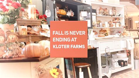 Fall at Kloter Farms | Family Room Furniture & Fall Home Decor - YouTube