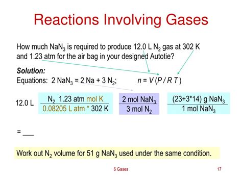 PPT - 6 Gases PowerPoint Presentation - ID:352441