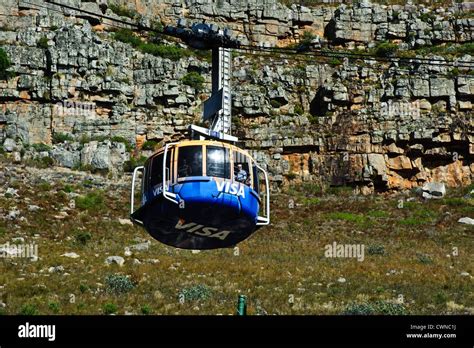 Table Mountain Cable Car Stock Photo - Alamy