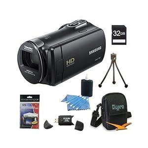 Amazon.com: Samsung HMX-F90 Flash Memory HD Digital Video Camcorder ...