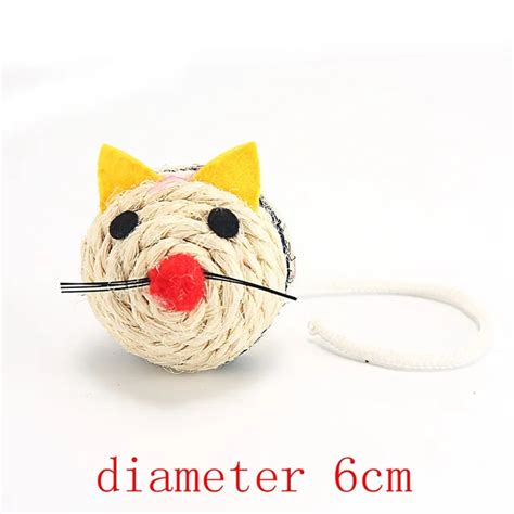 1PC Toys For Cats Rope Toys Solid Ribbon Interactive Cat Toy Kitten Chew Toy Cats Training Game ...