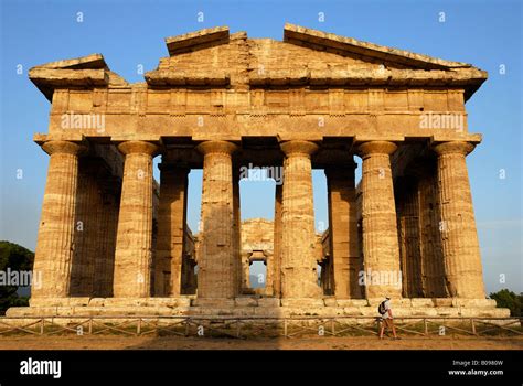 Ruins of Greco-Roman architecture, Paestum, Province of Salerno ...