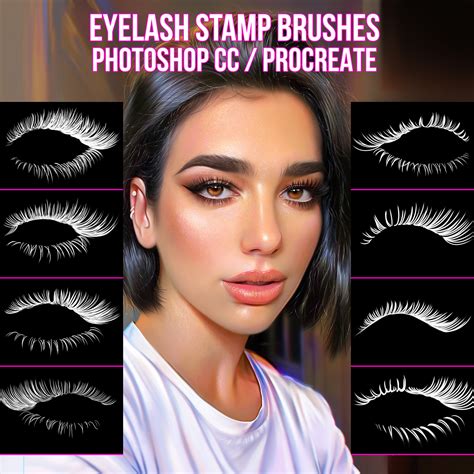ArtStation - Eyelashes Brushes for Photoshop | Brushes