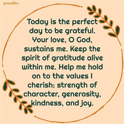 Prayer: Spirit of Gratitude - Prayables