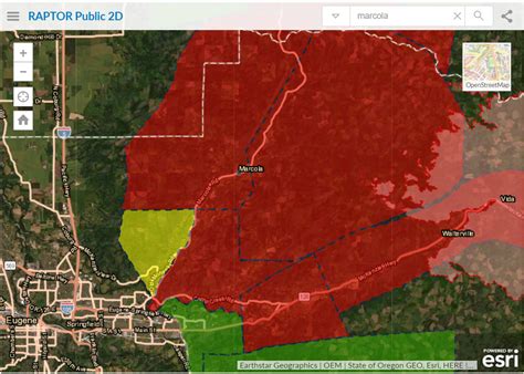 Oregon Air Quality Index, Fire Evacuation Zones, Fire Perimeters, and ...