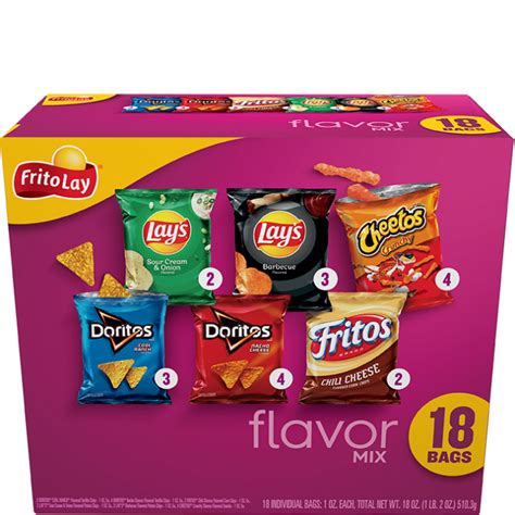 Frito Lay Potato Chip Flavors