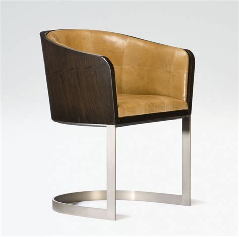 The Classic chair on a metal pole, Armani Casa - Luxury furniture MR