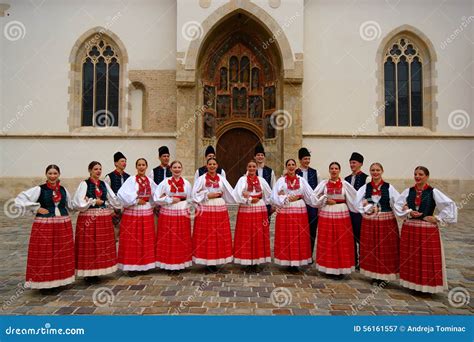 Croatian Folklore, Zagreb, Croatia Editorial Photography - Image of ...