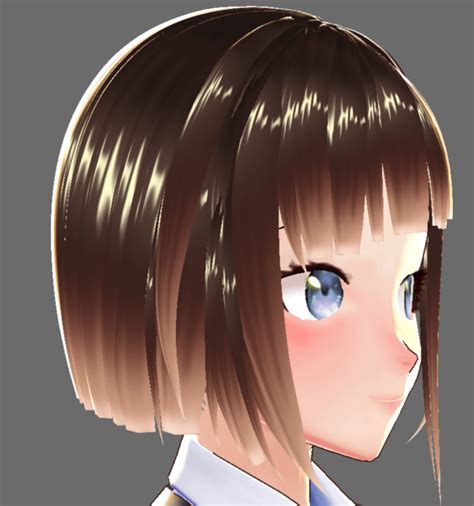 [Media] Working on a Custom Vroid hair texture!