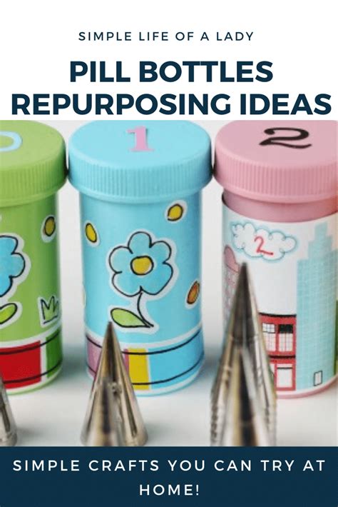 20 Easy and Smart Ways to Repurpose Pill Bottles