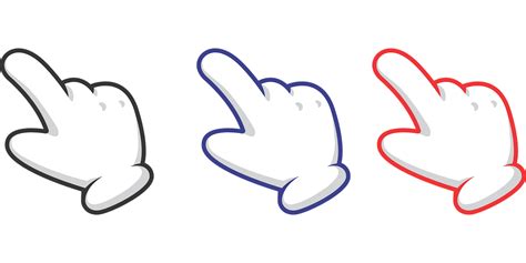 Finger Indication Cursor - Free vector graphic on Pixabay Free Pictures, Free Photos, Free ...