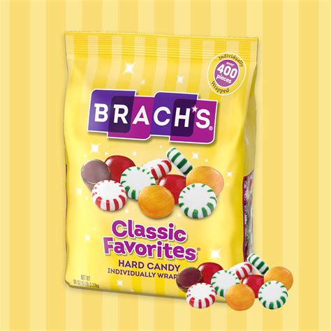 Buy Brach’s Classic Favorites Hard Candy | Individually Wrapped Assorted Candy Mix | Bulk Candy ...
