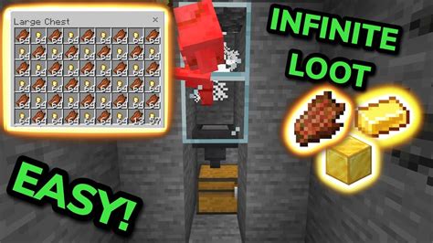 EASIEST 1.21 GOLD FARM TUTORIAL in Minecraft Bedrock (MCPE/Xbox/PS4/Nintendo Switch/Windows10 ...