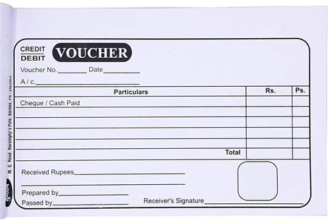 Voucher Booklet Printing