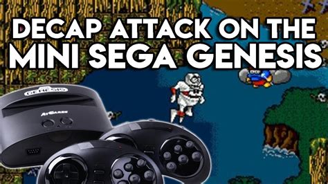 Decap Attack on The 2016 Atgames Mini Sega Genesis - YouTube