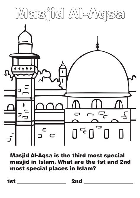 Karikatur Masjid Al Aqsa / Masjid Al-Aqsa | Muslim Hands UK / Di sana terdapat masjid suci ...