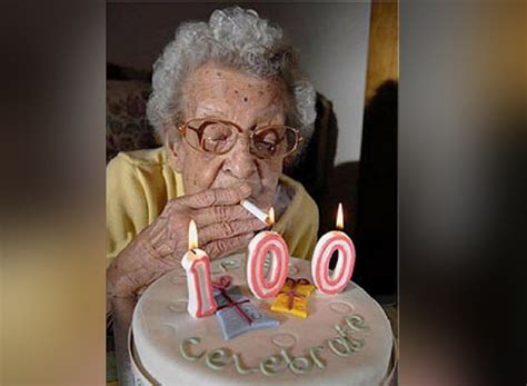 Jeanne calment, the oldest person who ever lived at 122 years old!