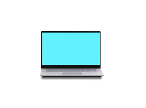 Premium Photo | Laptop mockup isolated on white background