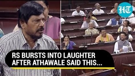 Ramdas Athawale's filmy flair leaves Rajya Sabha in splits: ‘…Kharge is villain' | Latest News ...