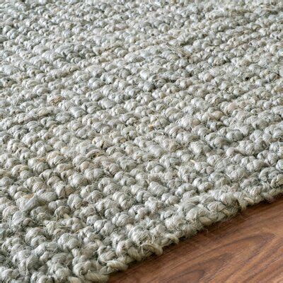 Highland Dunes Waville Handmade Tufted Gray Rug | Sisal area rugs, Area ...