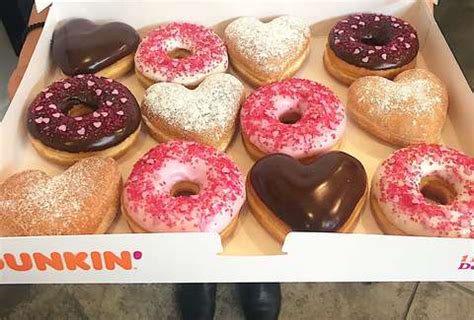 Dunkin' Has New Heart-Shaped Donuts for Valentine's Day 2019 - Thrillist