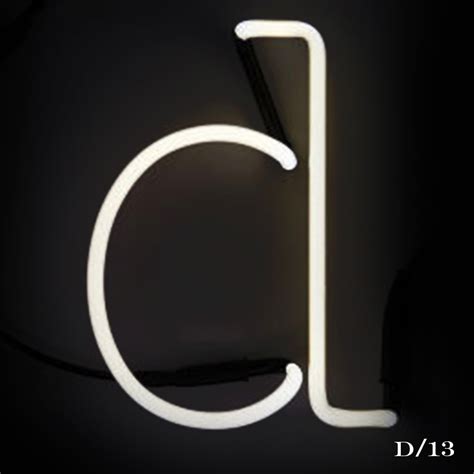 Neon D Letter Light – Vintage Matters