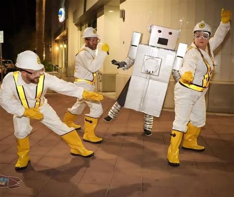 Beastie Boys intergalactic cosplay at Millennium Fandom Bar in Las ...