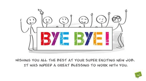 Goodbye Messages When You (or a Colleague) Leave the Company