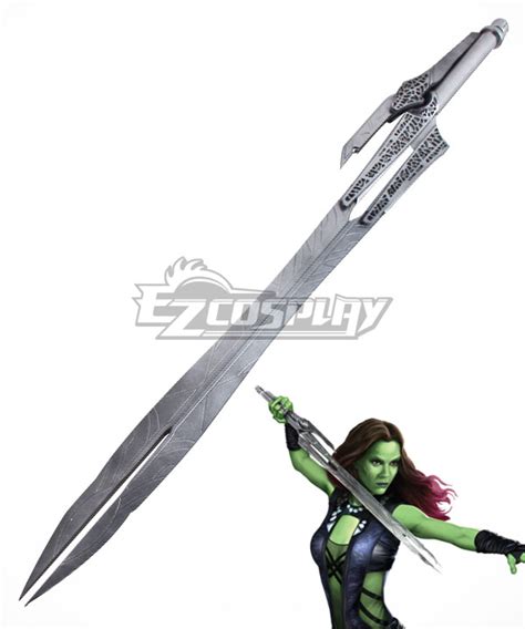 Guardians of the Galaxy Gamora Sword Dagger Cosplay Weapon Prop