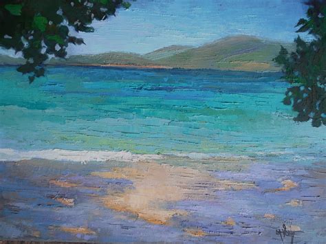 CAROL SCHIFF DAILY PAINTING STUDIO: Beach Painting, Daily Painting, Small Oil Painting ...