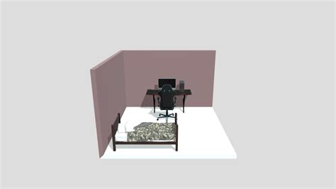 Gaming Room - Download Free 3D model by YousufRajani [542abe2] - Sketchfab