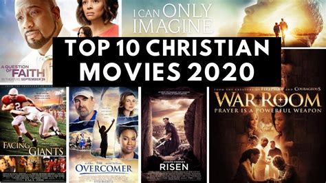 Christian Movies: Top 10 (2020) - YouTube