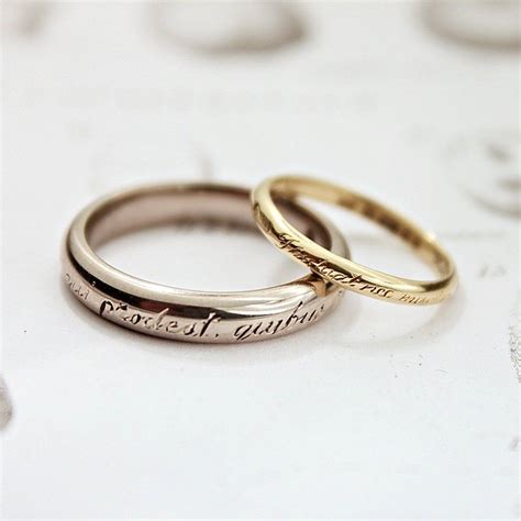 Wedding Band Engraving Ideas For Husband - Chorp Wedding