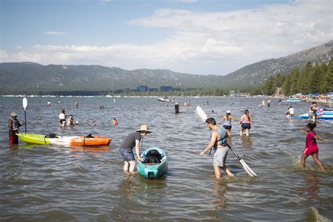 Just how cold is Lake Tahoe? I took the plunge to find out.