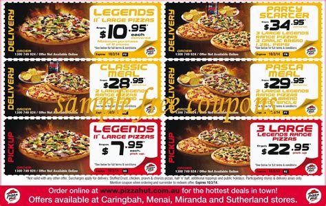 Printable Coupons: Pizza Hut Coupons | Pizza hut coupon, Printable ...