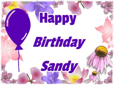 Happy Birthday Sandy GIF 3