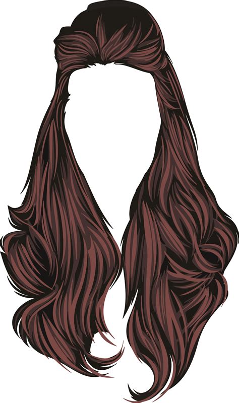 Hair wig PNG