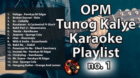 OPM Tunog Kalye Playlist 1 (karaoke version) - YouTube